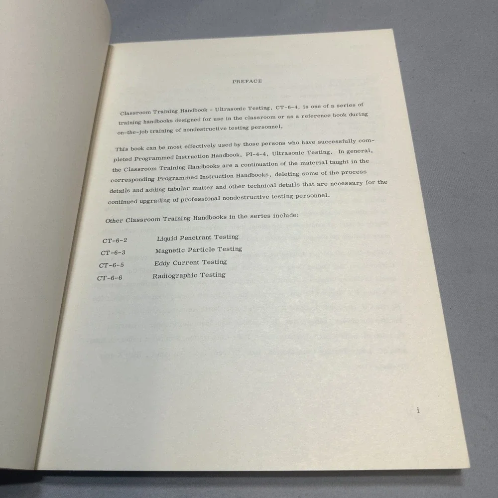 NONDESTRUCTIVE TESTING Ultrasonic General Dynamics Convair Division CT-6-4
